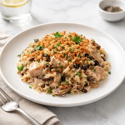 Image of Chicken and Wild Rice Casserole Supreme