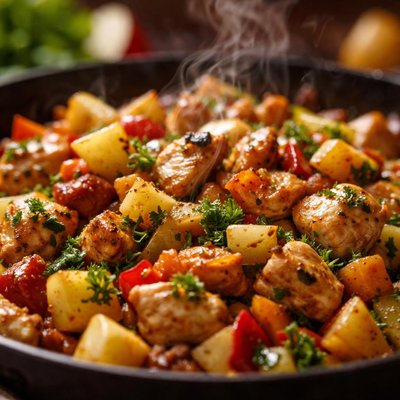 Image of Chicken Apple Hash