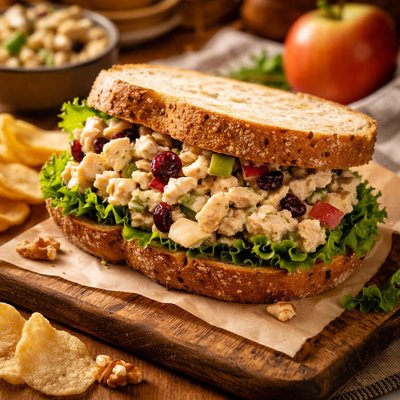Image of Chicken Apple Salad Sandwich