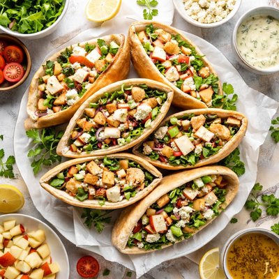 Image of Chicken Apple Stuffed Pita