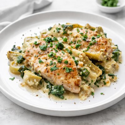 Image of Chicken Artichoke Casserole