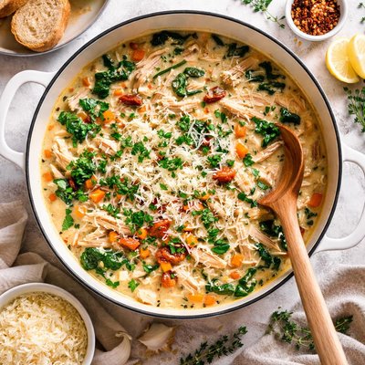 Image of Chicken Asiago Soup