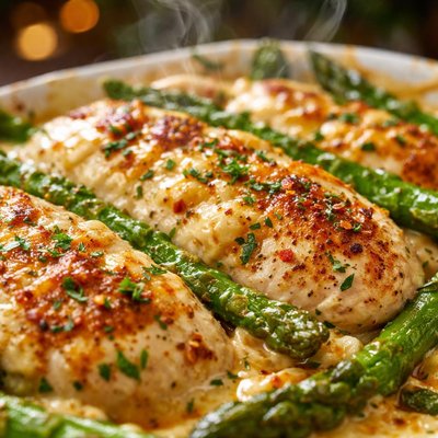 Image of Chicken Asparagus Bake