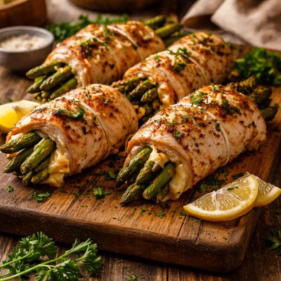 Image of Chicken Asparagus Bundles