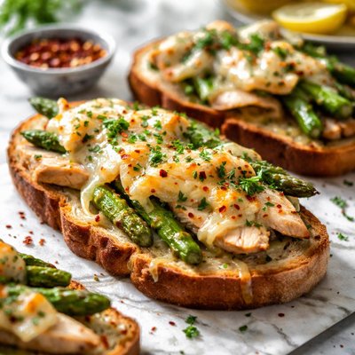 Image of Chicken Asparagus Melt