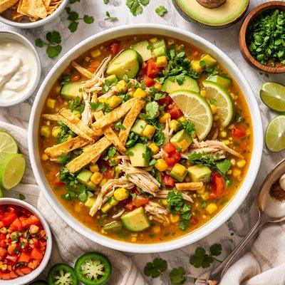 Image of Chicken Avocado Soup