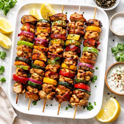 Image of Chicken Bacon Kabobs