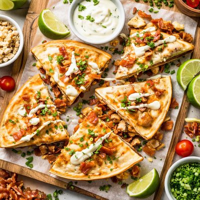 Image of Chicken Bacon Ranch Quesadillas