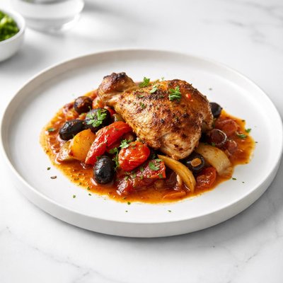 Image of Chicken Basque Style