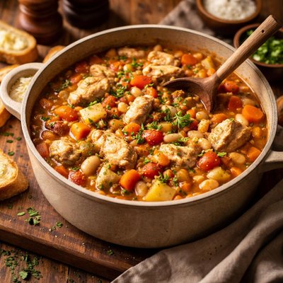 Image of Chicken Bean and Veggie Stew
