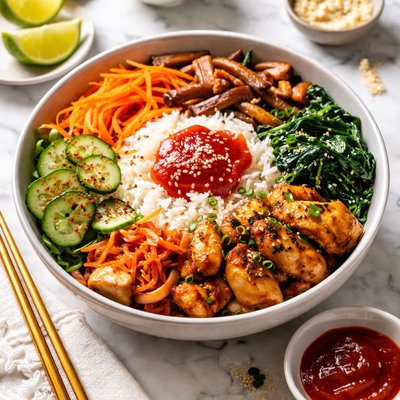 Image of Whole30 Chicken Bibimbap