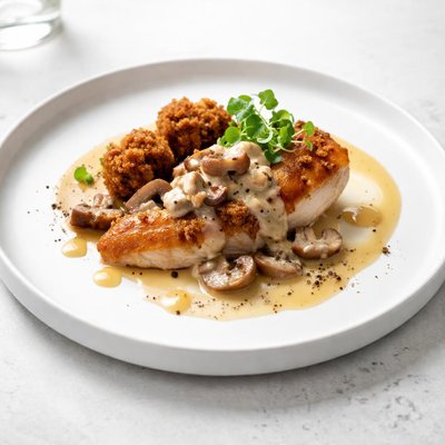 Image of Chicken Bonnie Prince Charlie Chicken with Drambuie Sauce