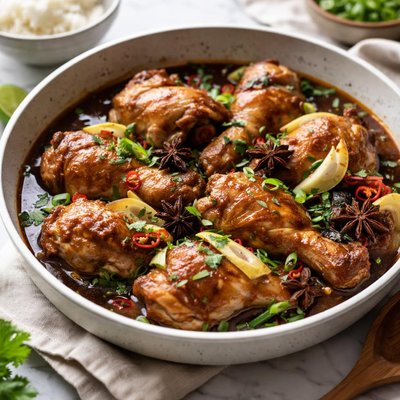 Image of Chicken Braised with Ginger and Star Anise