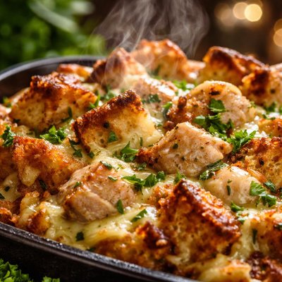 Image of Chicken Bread Pudding
