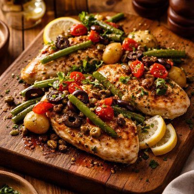 Image of Chicken Breasts Nicoise