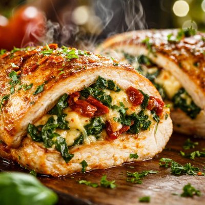Image of Chicken Breasts Stuffed