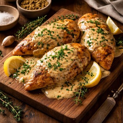 Image of Chicken Breasts W Dijon Sauce