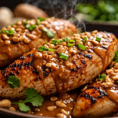 Image of Chicken Breasts with Peanut Sauce