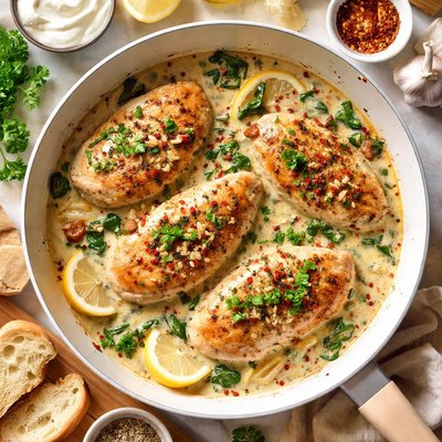 Image of Chicken Breasts with Sour Cream