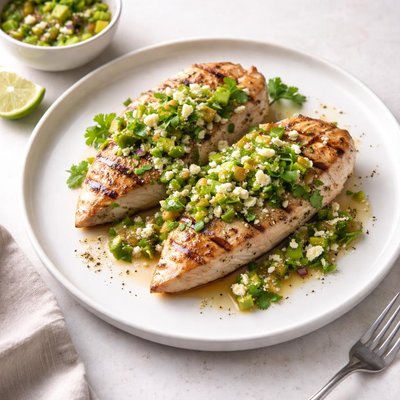 Image of Chicken Breasts with Tomatillo Salsa