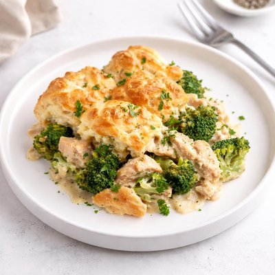 Image of Chicken Broccoli and Biscuit Casserole