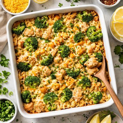 Image of Chicken Broccoli and Rice Bake