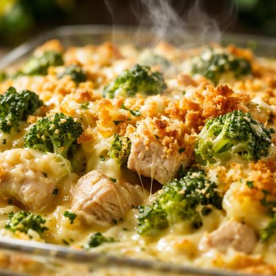 Image of Chicken Broccoli Casserole for Freezer