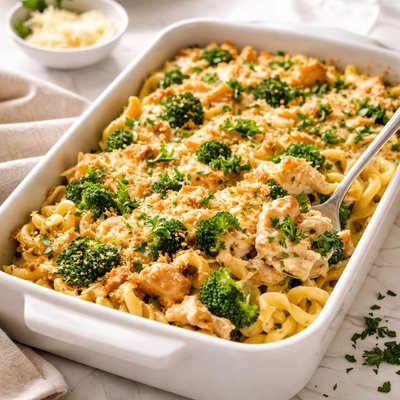 Image of Chicken Broccoli Noodle Bake