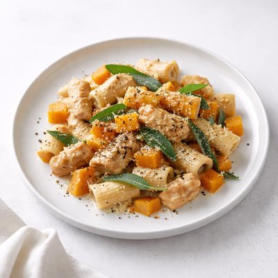 Image of Chicken Butternut Pasta with Creamy Sage Sauce