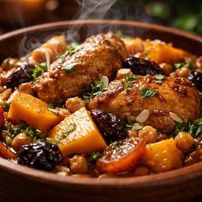 Image of Chicken Butternut Squash Tagine