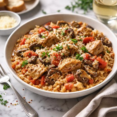 Image of Chicken Cacciatore Risotto