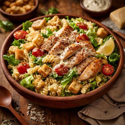 Image of Chicken Caesar Pasta Salad