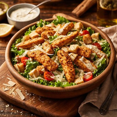 Image of Whole30 Chicken Caesar Salad