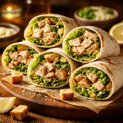 Image of Chicken Caesar Wraps