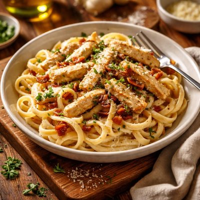 Image of Carbonara de Pollo Keto