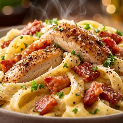 Image of Chicken Carbonara Deluxe