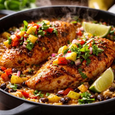 Image of Chicken Caribbean for Two