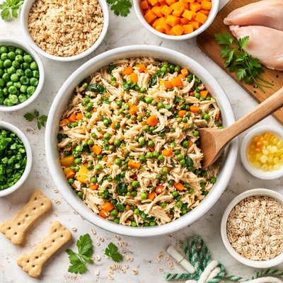 Image of Chicken Casserole for Dogs