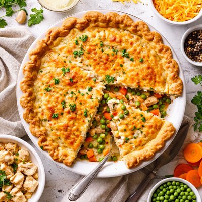 Image of Chicken Cheddar Pie