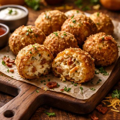 Image of Chicken Cheese Bacon Potato Balls