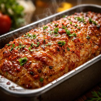Image of Chicken Chicken in a Meatloaf Pan