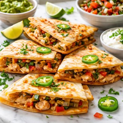 Image of Chicken Chile Quesadillas