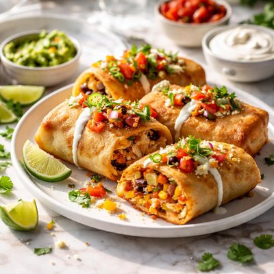 Image of Chicken Chimi Chimies Chimichangas
