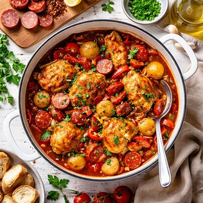 Image of Chicken Chorizo Hotpot