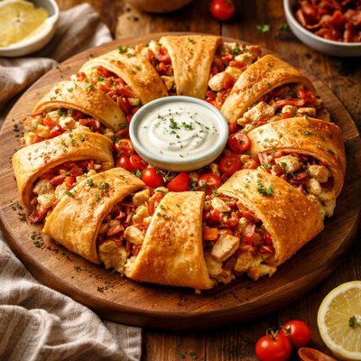 Image of Chicken Club Brunch Ring