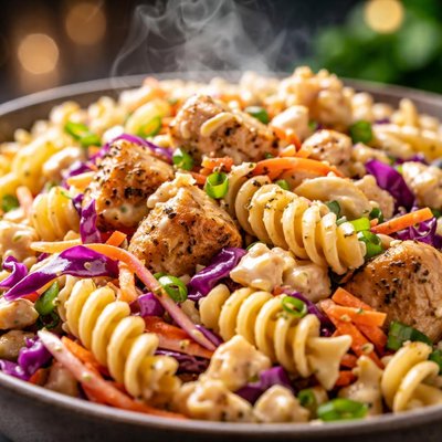 Image of Chicken Coleslaw Pasta Salad