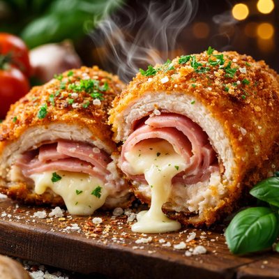 Image of Chicken Cordon Bleu W Italian Accent