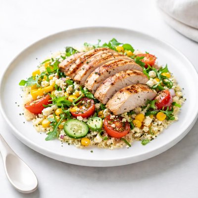 Image of Chicken Corn and Couscous Salad