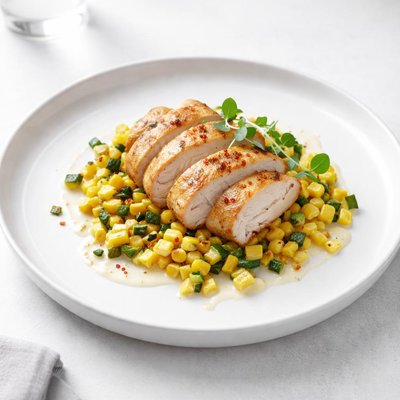 Image of Chicken Corn and Zucchini