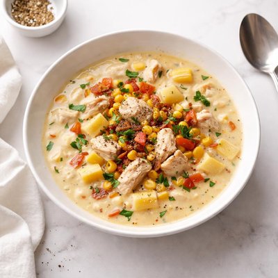 Image of Chicken Corn Chowder Quick